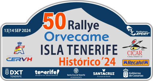 71 equipos tomarán la salida en el 50º Rallye Orvecame Isla Tenerife Histórico