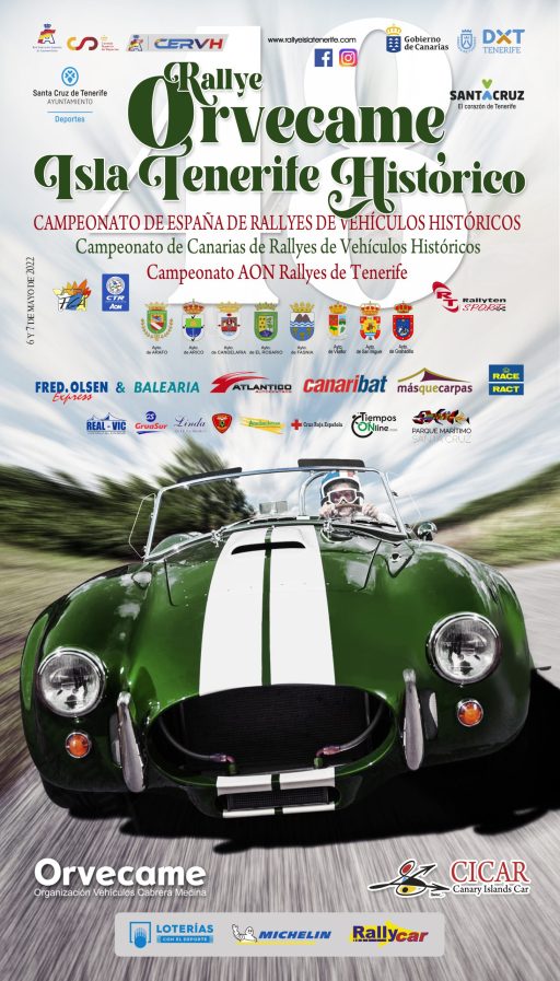 48º RALLYE ORVECAME ISLA TENERIFE HISTÓRICO SALE A ESCENA