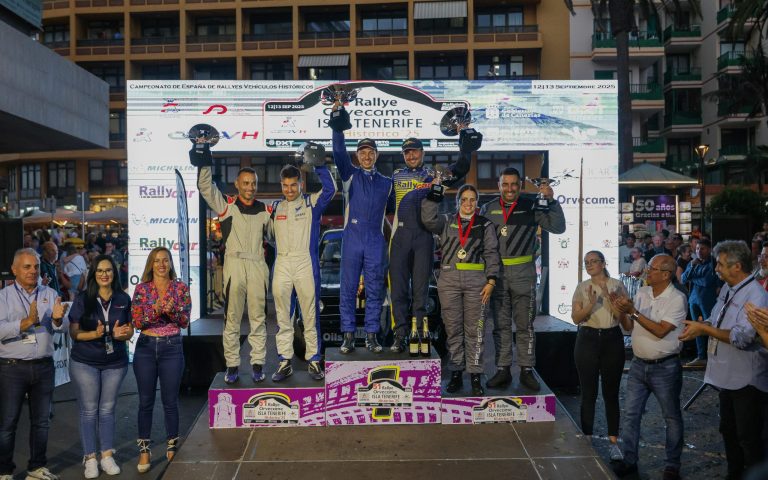 Javier e Iván Bouza se imponen en el 51º Rallye Orvecame Isla Tenerife Histórico