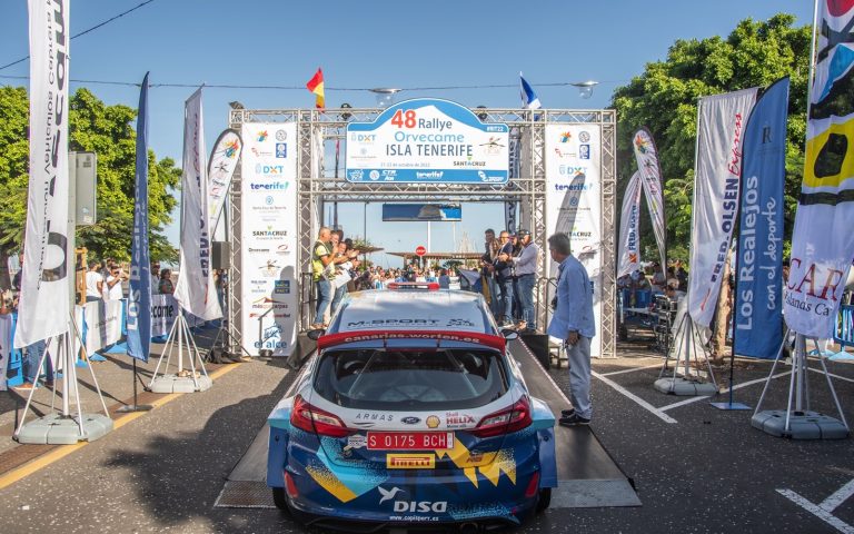 Enrique Cruz y Yeray Mujica saldrán con el número uno en el 49 Rallye Orvecame Isla Tenerife