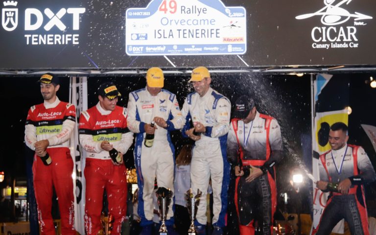 Victoria de Enrique Cruz y Yeray Mujica en el 49º Rallye Orvecame Isla Tenerife