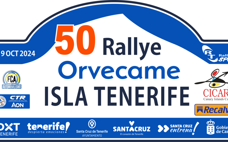 78 equipos tomarán la salida en el 50º Rallye Orvecame Isla Tenerife