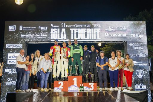 Sergio Fuentes y Teco Hernández, campeones del 51º Rallye Orvecame Isla Tenerife